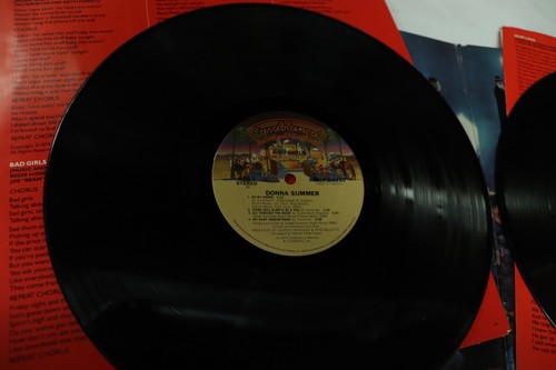 DONNA SUMMER "BAD GIRLS" RNB DISCO 12" VINYL DOUBLE LP 1979 CASABLANCA RECORDS - Foto 6 di 8