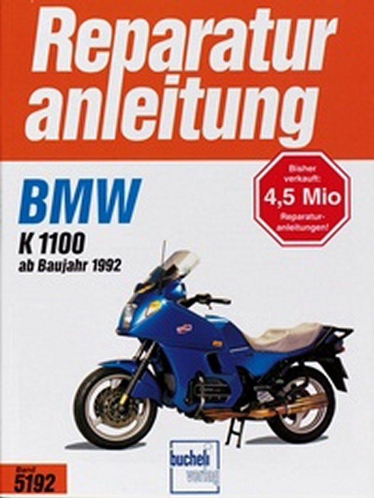 Thumbnail - Reparaturanleitung Werkstatthandbuch 5192 Bmw K 1100 Lt / Rs Ab 92
