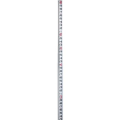 Sokkia SK Oval-Shaped Telescoping Leveling Rod, 18  in feet/tenths