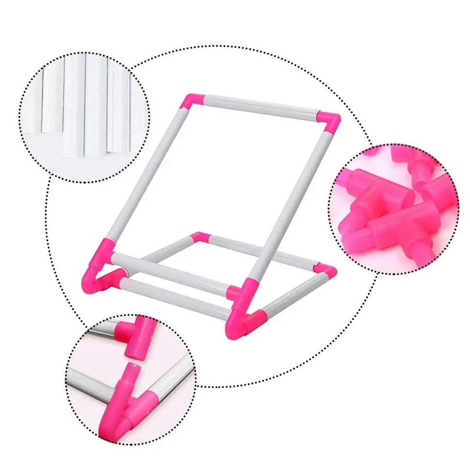 Clip en Plastique Rectangulaire pour Cadre de Broderie, Support de Cerceau,5039 - Photo 3/4