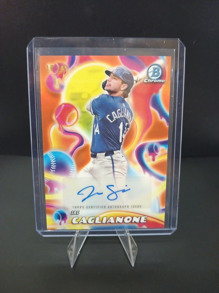 Автоматические хромированные расплавленные машеры Jac Caglianone 2025 Bowman SP оранжевые 18/25 No MMA-JC - Изображение 3 из 4