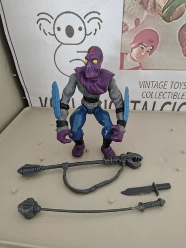 Vintage TMNT Ninja Turtles Figure Foot Soldier Complete 1988