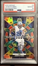 2025 Panini Mosaic - Kaleidoscopic Jahmyr Gibbs #4