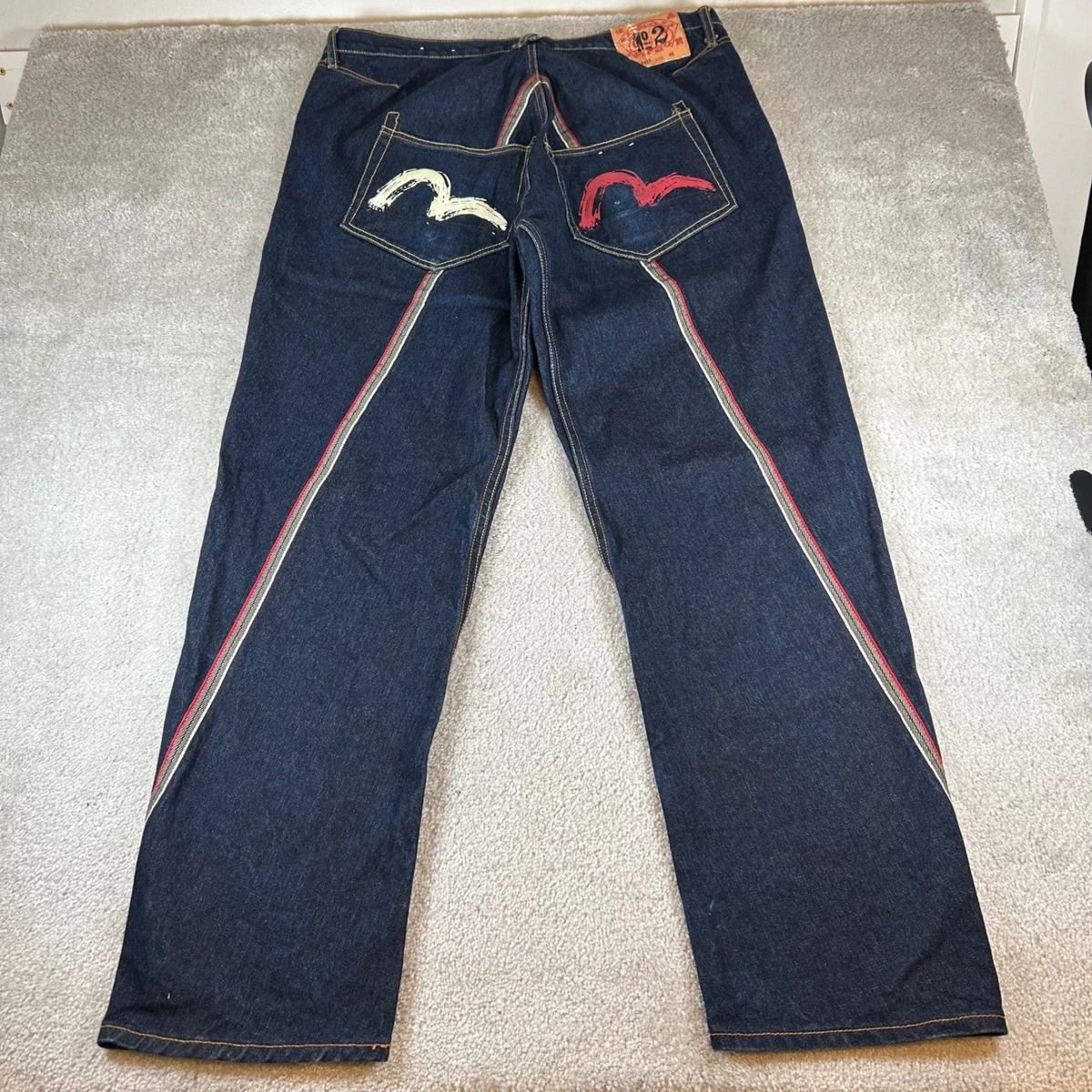 EVISU Cotton Regular 40 Size Jeans for Men for sale | eBay