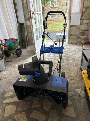 #ad #ad Snow Joe Ultra 21 Inch 15 Amp Electric Snow Thrower with 4 Blade Auger Used $80.00