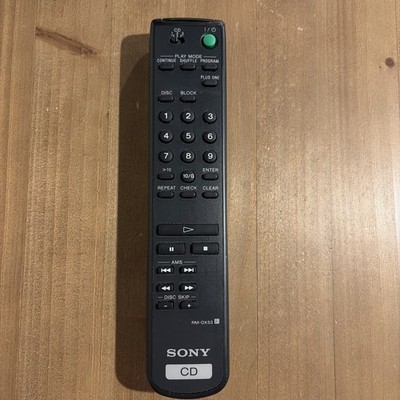 Genuine Original Sony RM-DX53 CD Changer Remote Control