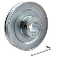 Ab500-1 18 Single Groove Web Sheaves V Belt Pulley 1 18 Inch Bore 5 Odmotor