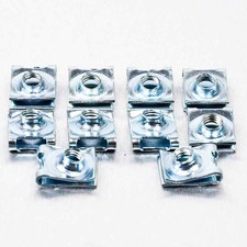 M5 Zinc Coated Steel Slide On Chimney Nut M15.7 x 12.6 x 9.3 x 10 CLIP5-10