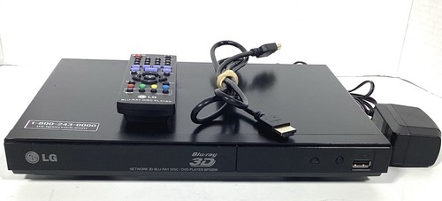 LG BP335W 3D Blu Ray Player W/Power Cord AND REMOTE + HDMI Excellent Condition