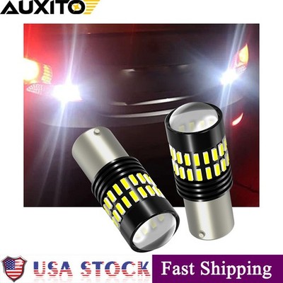AUXITO 1156 7506 LED Backup Light Reverse Bulbs 6000K Super Bright White Canbus
