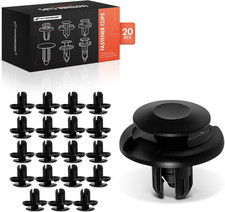 20 PCS Nylon Car Retainer Fastener Push Pin Clips Compatible with Honda Acura -