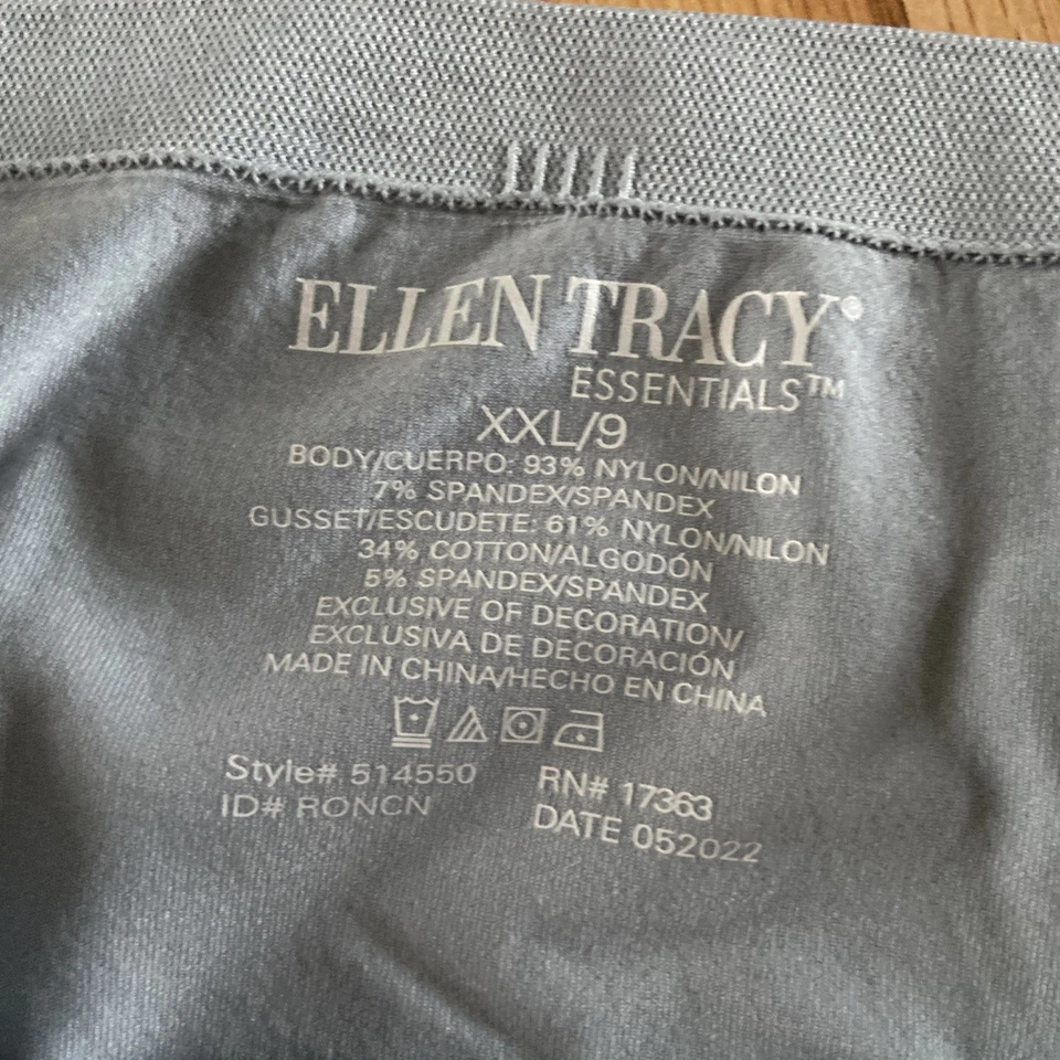 Lote de 3 bragas/breves ropa interior Ellen Tracy Essentials XL y XXL Foto 4 de 4