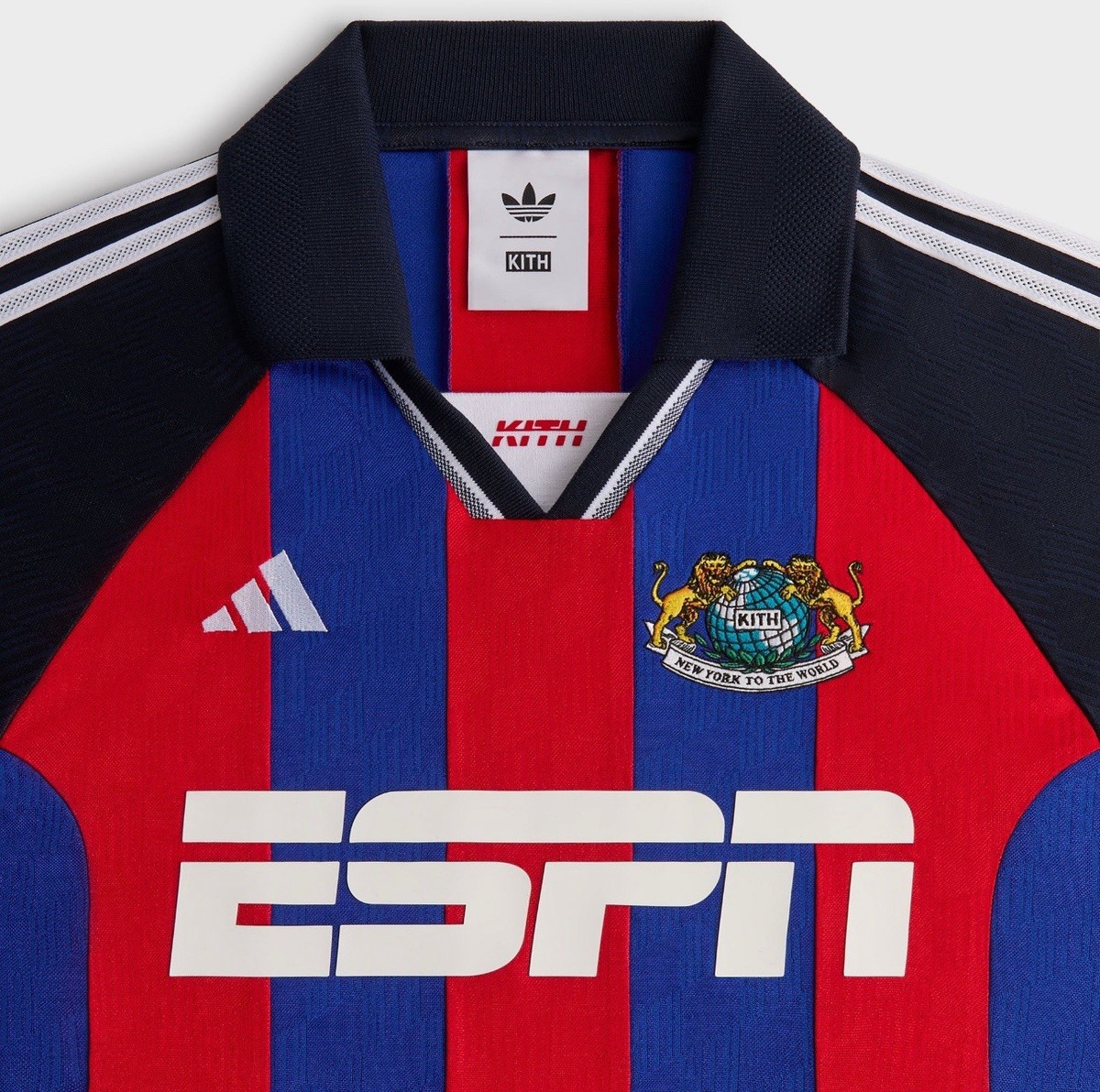  KITH ESPN シャツ US Lサイズ Kith for adidas Football ESPN Jersey Size XLARGE *FAST SHIPPING