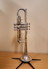 EARLY ELKHART BACH 236 C TRUMPET, 34XXX M BORE, CORPORATION BELL