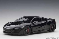 AUTOart 1/18 Honda NSX NC1 2016 Berlina Black Diecast Model Car New
