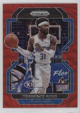 2021-22 Panini Prizm Ruby Wave Prizm Terrence Ross #189 0e9i
