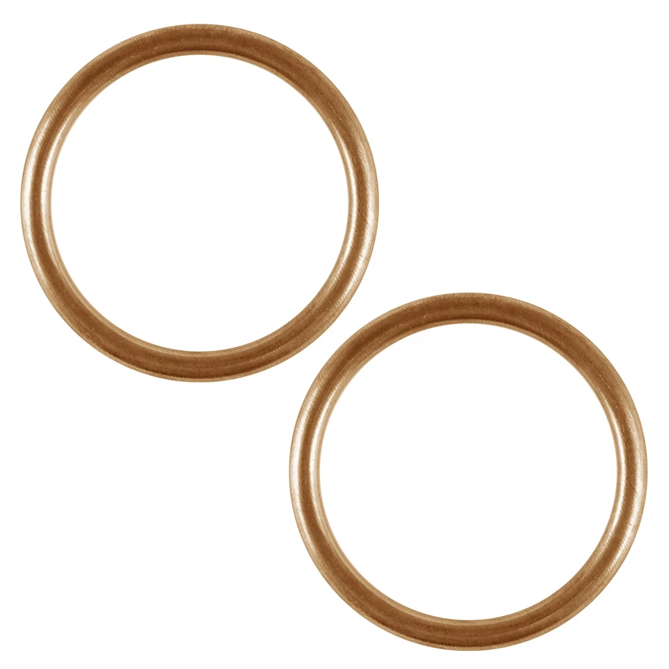 2 прокладки выхлопной трубы Caltric для Honda 18291-MM8-880 18291MM8880 18291-283-010 - Изображение 3 из 4