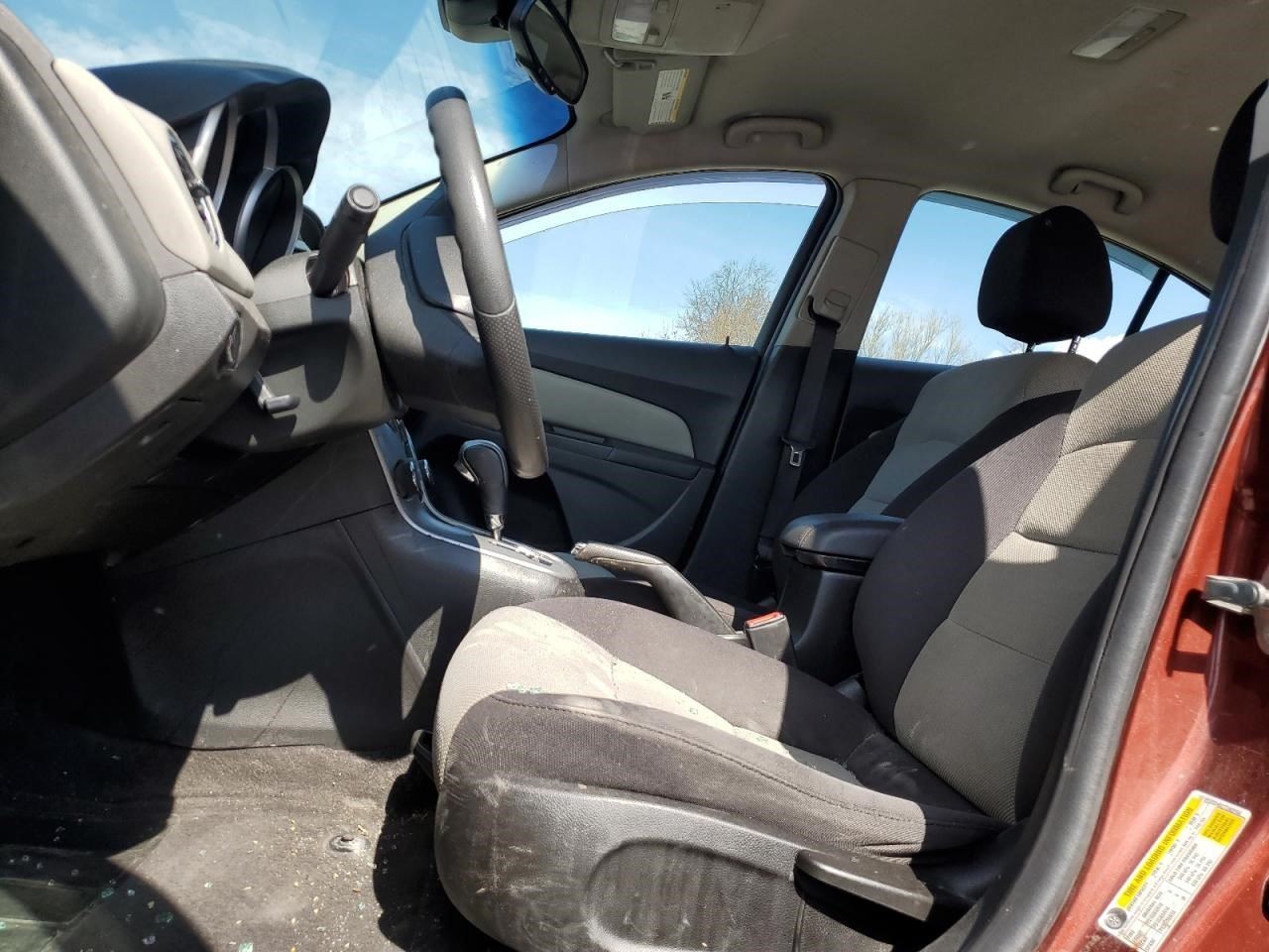 Passenger Front Door VIN P 4th Digit Limited Fits 12-16 CRUZE 424766