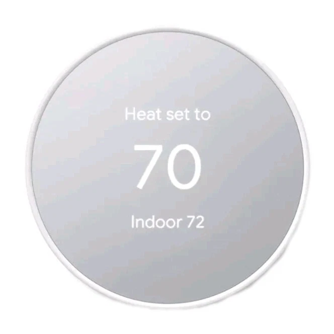 Google Nest Smart Thermostat for Home Programmable WiFi - Snow White
Opens in a new window or tab