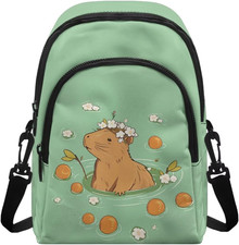 Double Pocket Phone Purse for Storage Cards Keys Phone, Small Crossbody Bag Easy