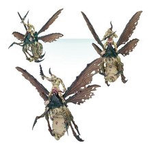 Warhammer 40K Death Guard Plague Drones Pro Painted Commission