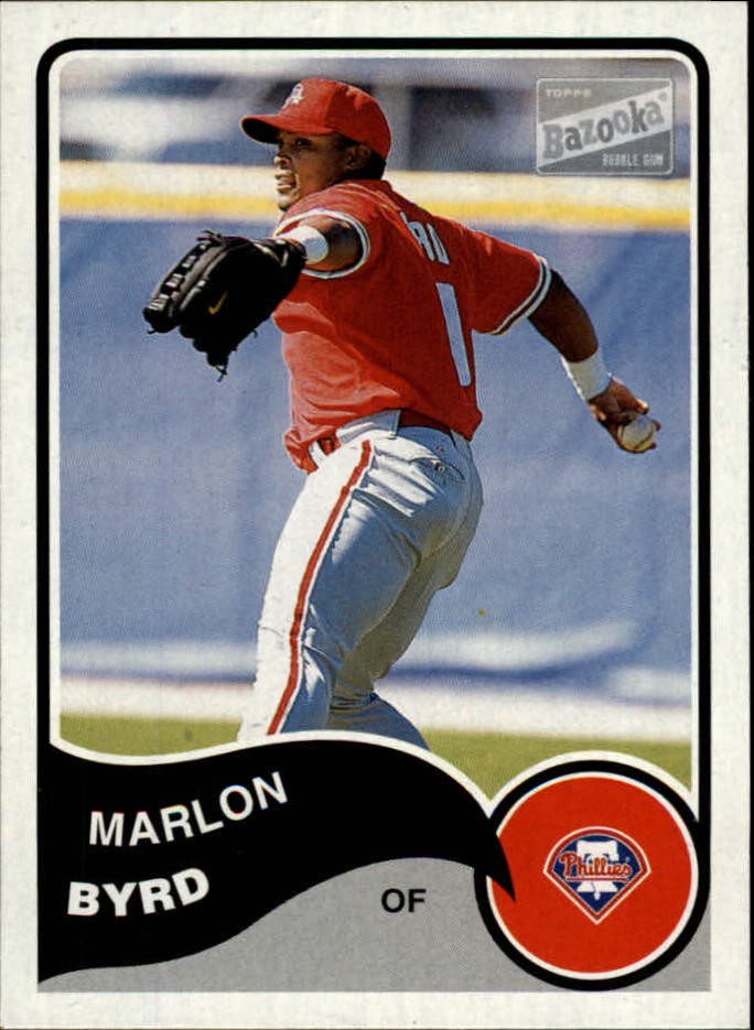 2003 Bazooka Minis #92 Marlon Byrd