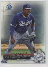 2017 Bowman Chrome Prospects Refractor 407/499 Starling Heredia #BCP226 0c6