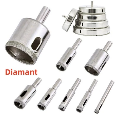 6-200mm Granit Fliesen Diamant Bohrkrone 6mm Loch Bohrer Für Glas Keramik Marmor - Bild 1 von 4