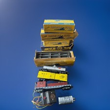 Vintage Gilbert American Flyer S Gauge Train Lot 937 945 6016 702 Track