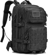 45L Military Tactical Backpack Large Army 3 Day Assault Pack Molle Bag Rucksack