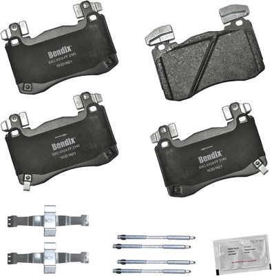 Bendix Priority 1 Ceramic Brake Pads Set For Genesis G70 Kia Stinger 80 Chara...