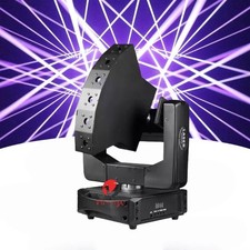 6 Eyes RGB Laser Moving Head Light With XYZ Axis Rotation Stage Laser Light