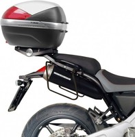 Givi T129 Telai FüR Seitentaschen FüR Yamaha MT-03 2006-2009 Schwarz