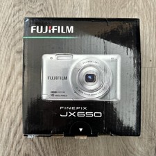 Fujifilm Finepix JX650 Camera Black 16MP 5X Optical 7x Zoom 26mm Lens 2.7" LCD