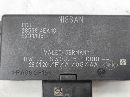 Nissan Qashqai Steuergerät, PDC Modul Einparkhilfe AMD125257 - Bild 6 von 6