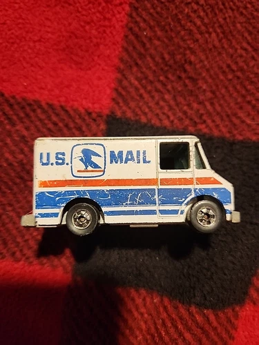 1976 VINTAGE HOT WHEELS MATTEL 'US MAIL' DELIVERY MAIL TRUCK