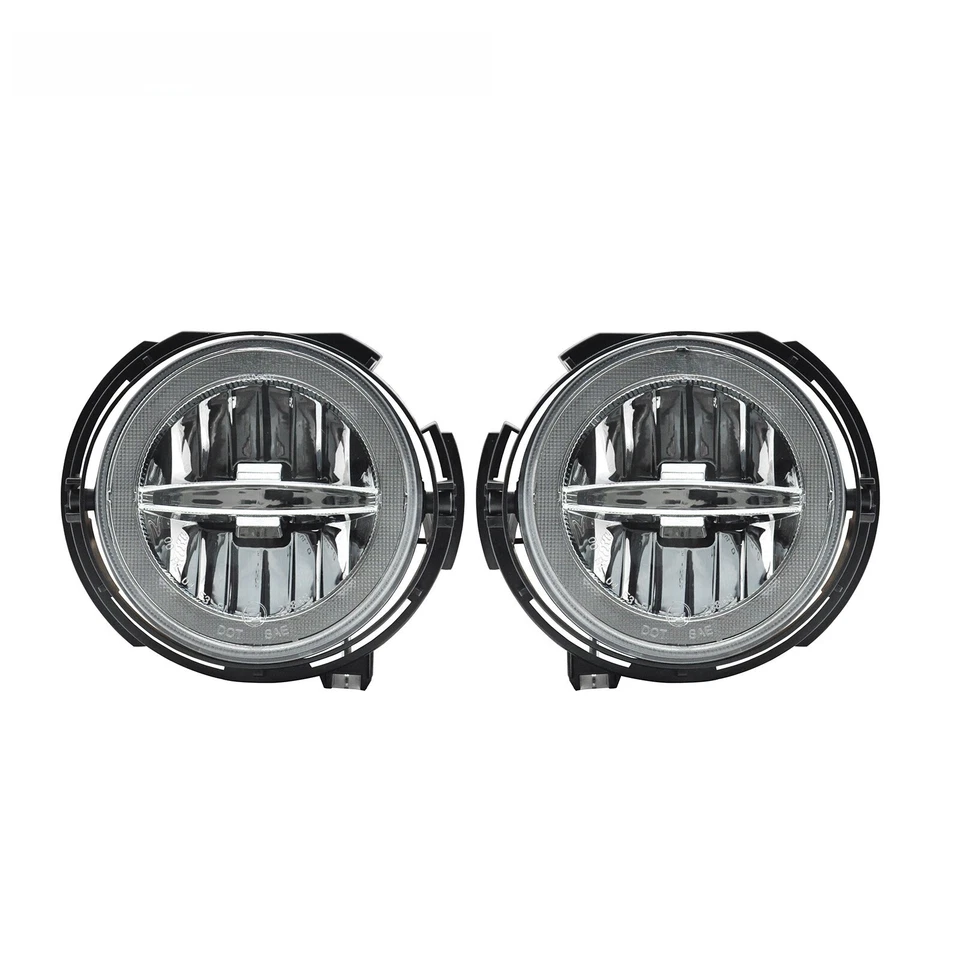 Luces antiniebla de conducción diurna LED halo DRL para Chevrolet HHR 2006-2011 Foto 4 de 4