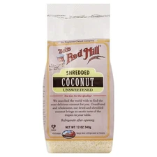 Unsweetened Shredded Coconut, 12 oz