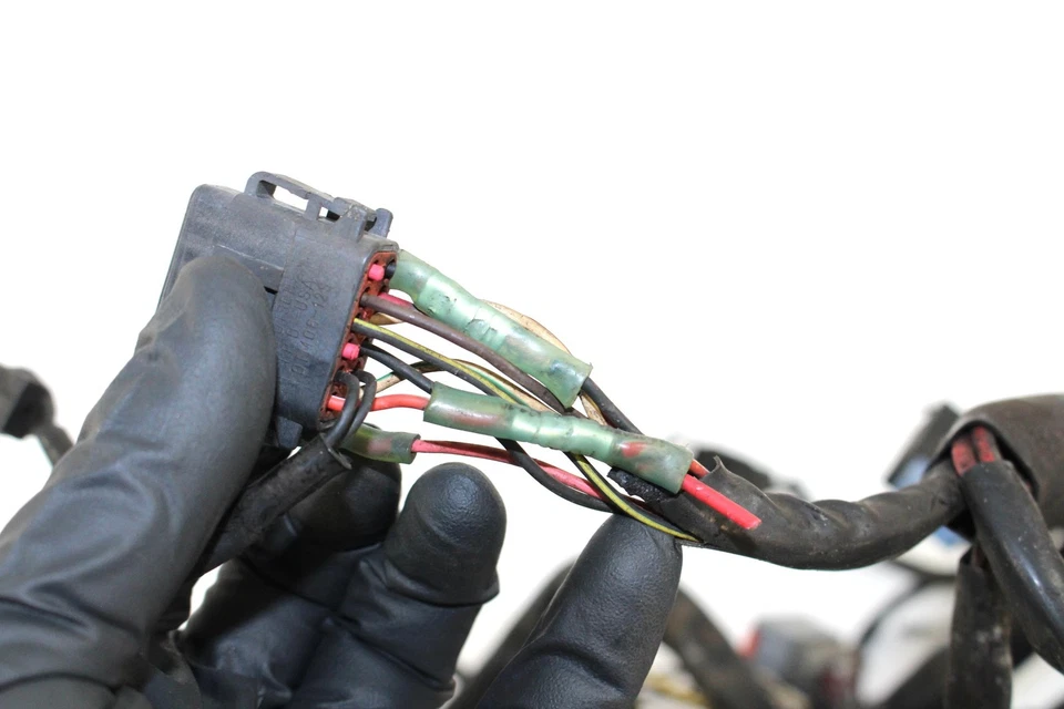 2003 03 Harley Dyna Wide Glide FXDWG Main Wire Harness Loom CARB Foto 2 de 4