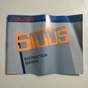 Journey to Silius (Nintendo, NES) Complete CIB - Tested
