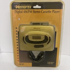 Vintage Memorex AM/FM Stereo Cassette Player MB5021 New in Original Package 1998