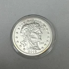 2018 The Barber Zombucks Currency of the Apocalypse 1 oz .999 Fine Silver Round