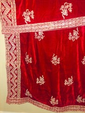 Velvet shawl pakistani Indian Bridal Party Scarf wedding