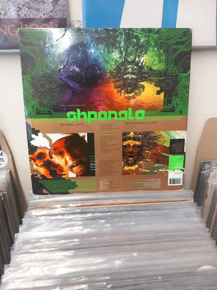 Shpongle Nothing Lasts But Nothing Is Lost Double Vinyl Album Twisted 2005 Foto 2 de 4