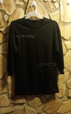 NWT Rue 21 Little Black Tunic Dress Size XS/ M **FREE NECKLACE INCLUDED #RUE