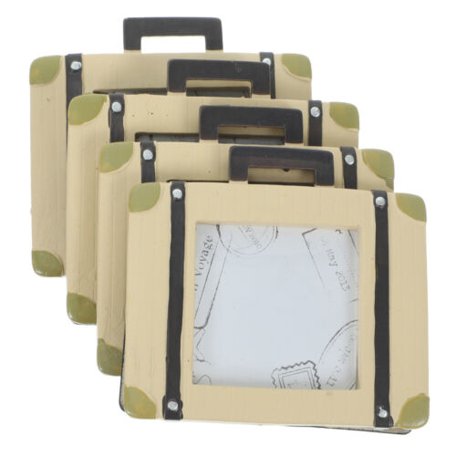 4pcs Suitcase Retro Family Picture Frames for Display-RP - Afbeelding 1 van 12