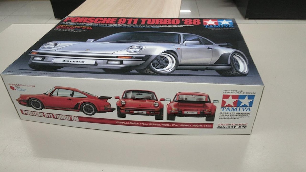 Tamiya Porsche 911 Turbo 88 Plastic Model | eBay