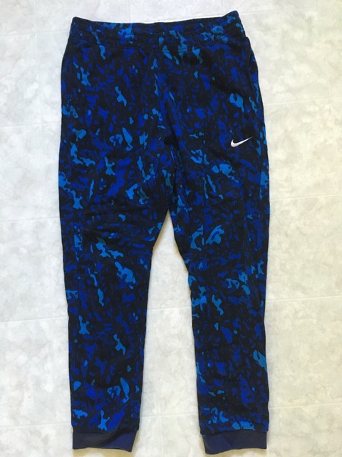 nike blue camo joggers
