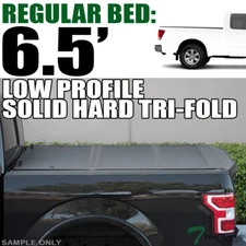 Topline For 2004-2015 Titan 6.5'/78" Bed Low Profile Hard Tri Fold Tonneau Cover