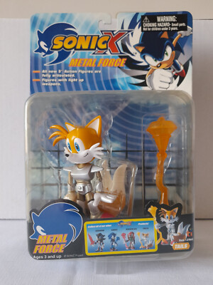 Sonic The Hedgehog Sonic X Tails Toy Island Metal Force Figure